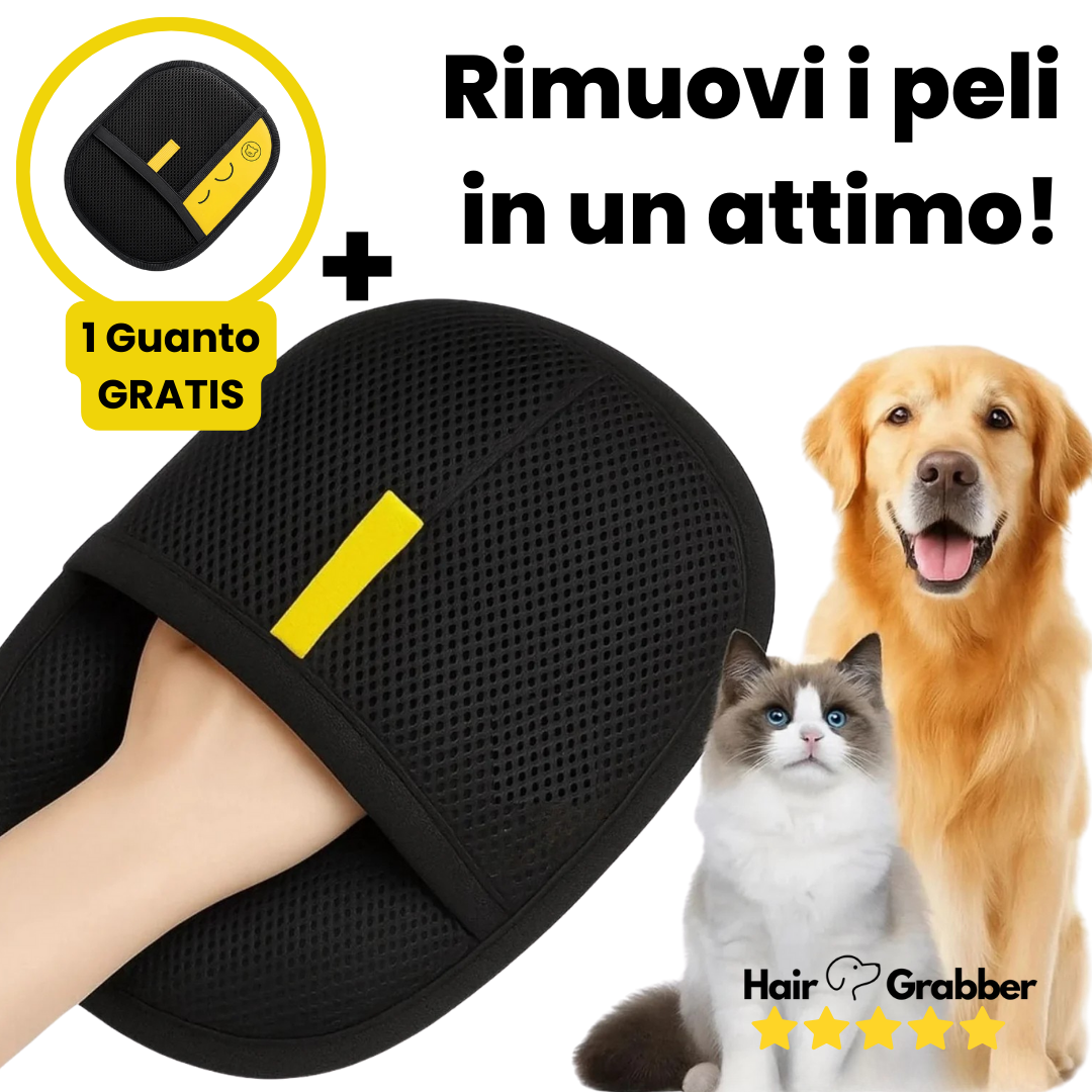 Guanto Rimuovi Peli per Animali