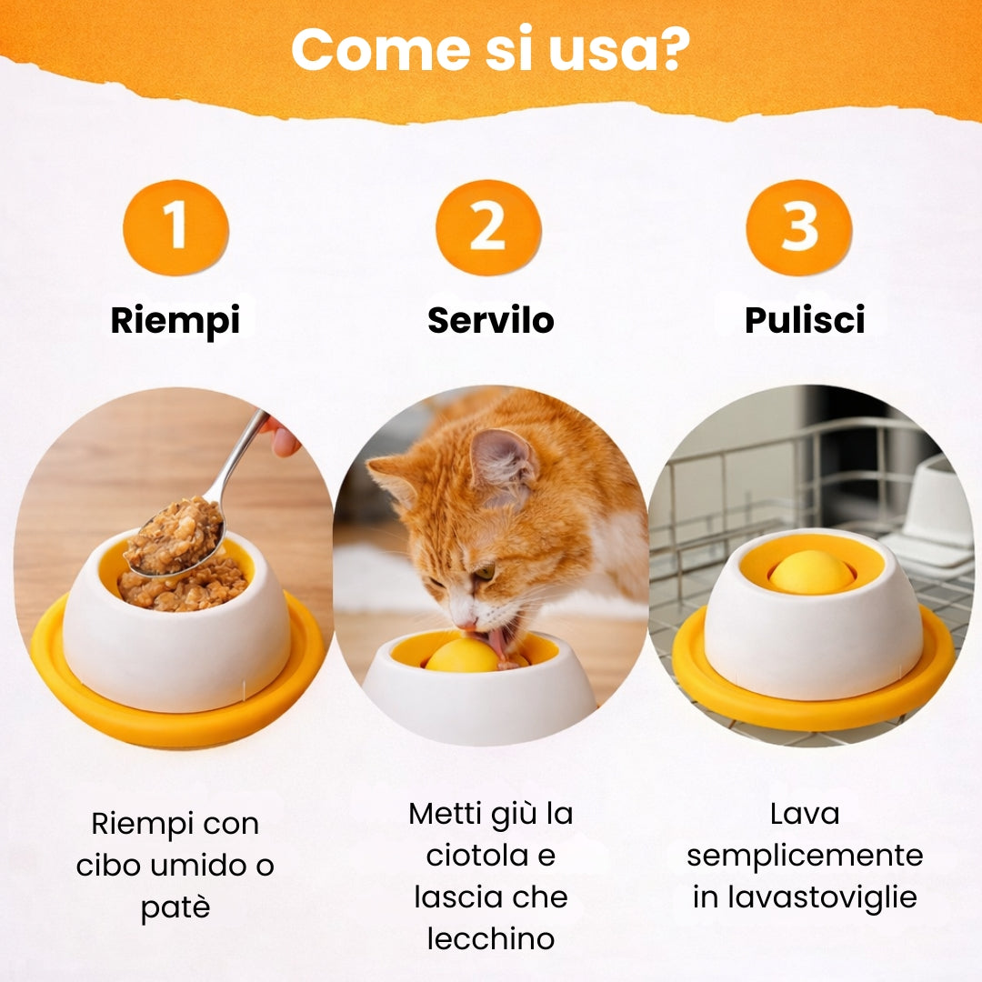CalmBall™ – Palla Antistress con Dispenser Snack