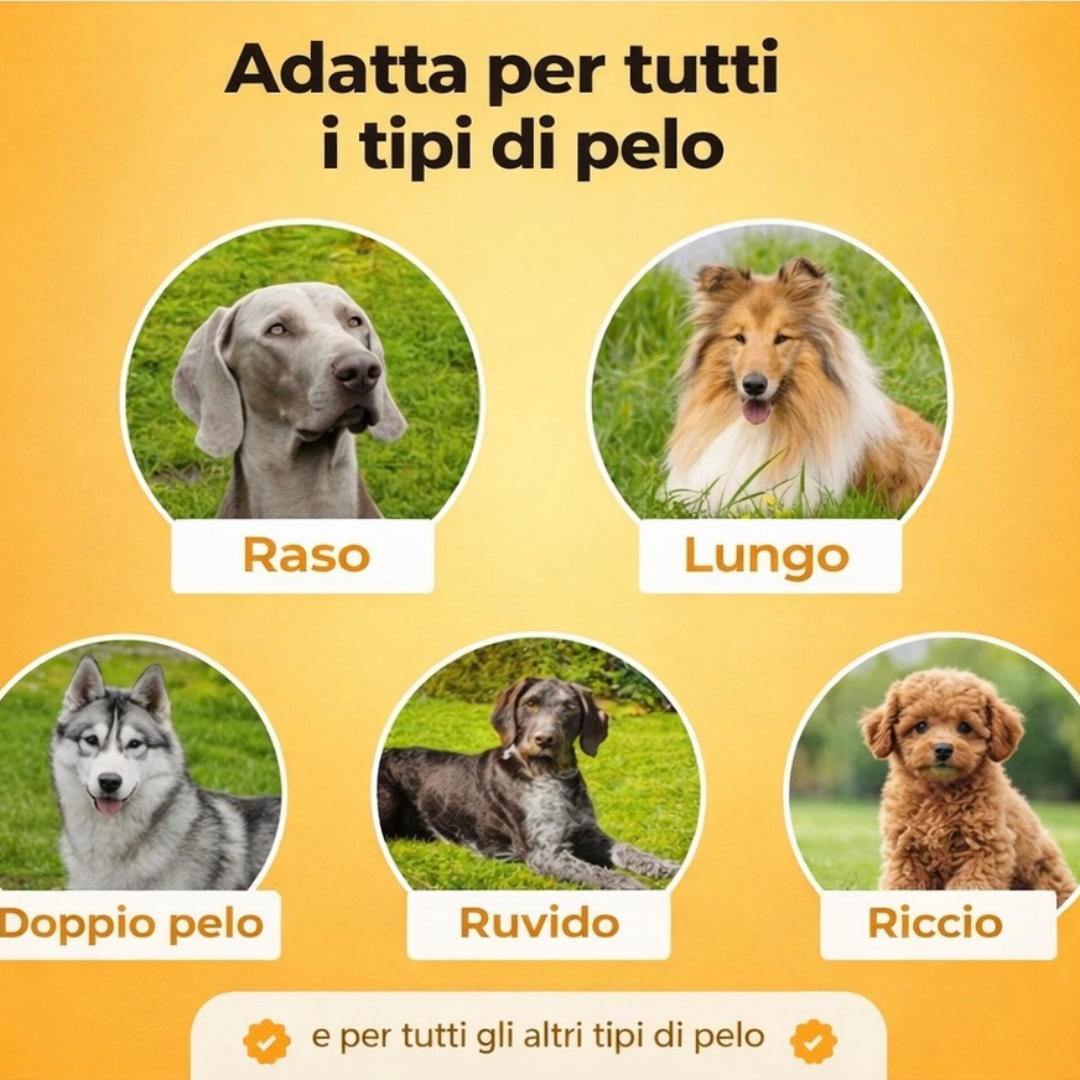 Hair Pro Groom ™ – Spazzola Districante Per La Toelettatura Di Cani e Gatti