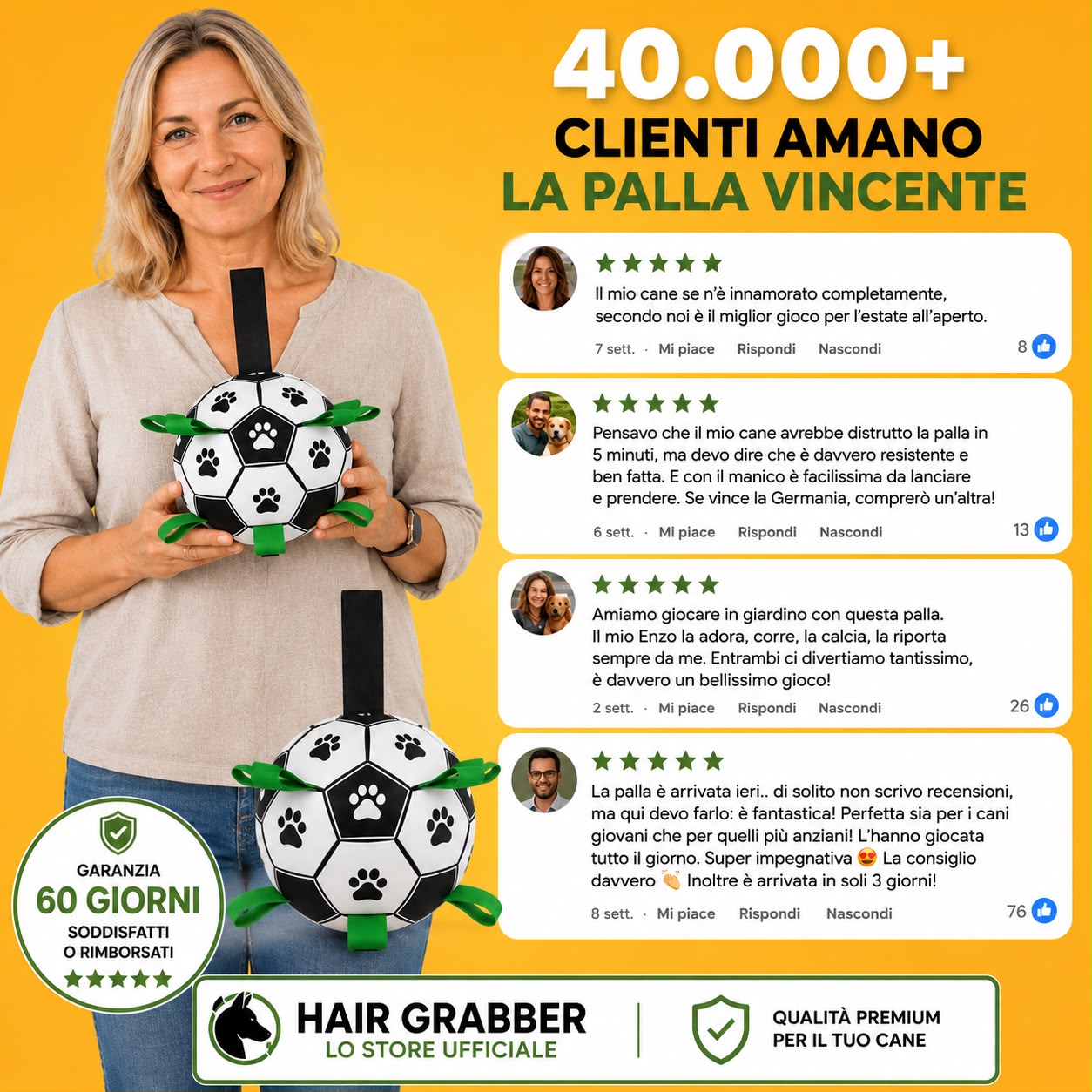 DogBall™ – Palla Interattiva per Cani
